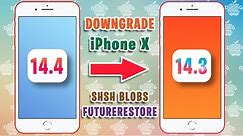 Hạ iOS 14.4 về iOS đã khóa sign bằng Futurerestore có SHSH Blobs