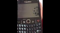 How to lock\ turn on blackberry curve