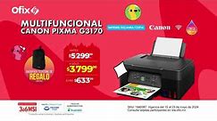 1840387 MULTIFUNCIONAL CANON PIXMA G3170 COLOR WIFI