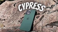 🍎 Apple iPhone 15 Pro Max Silicone Case -CYPRESS