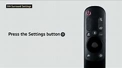 [LG Sound Bars] How To Optimize The Sound Bar's Sound Manually