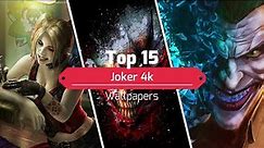 Top 15 Joker 4k Wallpapers | 2021