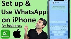 How to Set up and Use WhatsApp on iPhone