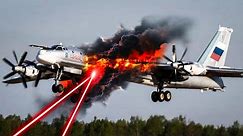 13 Minutes Ago! 17 Russian Tu-95 Bombers Blown Up by US LASER
