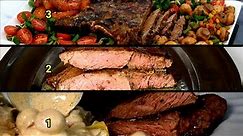 Ramstek od junetine ili juneći ramsteak 3 recepta - Beef Ribeye Steak 3 recipes
