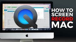 How to Screen Record on MAC for FREE | Easy Screen Capture MAC Tutorial