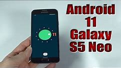 Install Android 11 on Galaxy S5 Neo (LineageOS 18.1) - How to Guide!