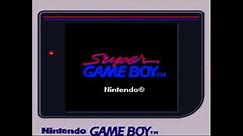 Nintendo Super Game Boy Start Up ✔