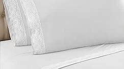 Thermee Micro Flannel Sheet Sets, Twin, Snow