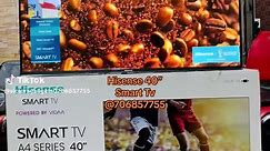 Hisense 40 inch Smart Tv available #victorsgadgets0706857755