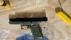 3D printed Glock 17 assembly