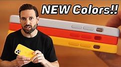 iPhone 12 and iPhone 12 Pro SILICONE Case REVIEW (NEW COLORS!!)