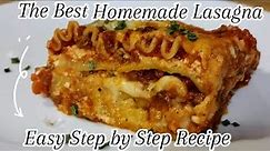 How to Make Homemade Lasagna Recipe Simple