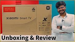 XIAOMI Smart TV X Series 55 Inch LED TV Unboxing & Review 🔥 It's Xiaomi Season 🎃