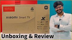 XIAOMI Smart TV X Series 55 Inch LED TV Unboxing & Review 🔥 It's Xiaomi Season 🎃