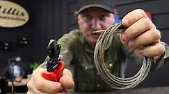 Knipex Wire Rope Cutters! Get Factory End Cuts Without Fraying!