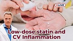 Low-dose statin and CV Inflammation