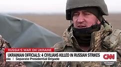 Video shows Ukrainian soldiers battle Russian drones