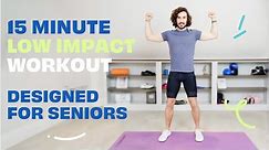 *NEW* 15 Minute Low Impact Workout for Seniors | The Body Coach TV