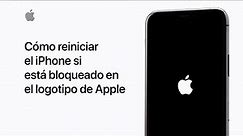 Cómo reiniciar el iPhone si está bloqueado en el logotipo de Apple | Soporte técnico de Apple