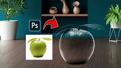 How to make Transparent Apple in Adobe Photoshop 2024