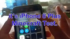 iPhone 8 Plus 64GB Minecraft test in 2021! Max Graphics. 32/8 Chunks.