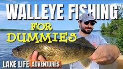 Walleye Fishing For Beginners | Tips And Tricks | How To Catch and Cook Walleye