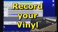Recording/Archiving your vinyl