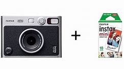 Fujifilm INSTAX MINI EVO Instant Film Camera Silver/Black   Mini Film