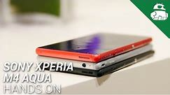 Sony Xperia M4 Aqua Hands On