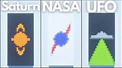 Minecraft: 8 Space Banner Designs (Tutorial)
