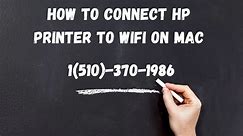 How to Connect ☑151O-37O-1986☑ Hp Printer to Wifi