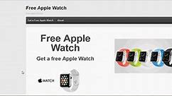 Free Apple Watch Giveaway