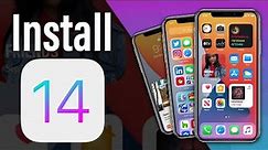 How to Install iOS 14 Beta (FREE) Without PC on iPhone/iPad/iPod