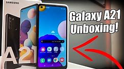 Samsung Galaxy A21 Unboxing & Hands On!