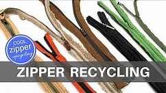 Zipper Recycling | How To Deconstruct Clothing for Cool ZIPPER UPCYCLING
