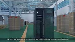 Huawei modular data center FusionModule800 - integrated data center