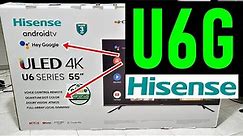 HISENSE U6G UNBOXING Y REVIEW - Smart TV 4K Dolby Vision, Full-Array Local Dimming