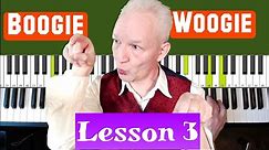 Boogie Woogie Piano Lesson 3