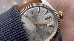 Step back in time with this 1967 Rolex Datejust ref 1601! 🕒✨ Its sparkling patina dial isn’t just a statement—it’s a stress reliever. Say goodbye to your worries in vintage style! 📹 @thewatchladder | I FN love watches