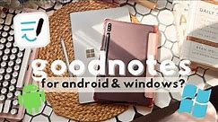 Goodnotes for Android and Windows is it worth it? 📝 Features, Pricing + Digital Planning? ✨