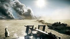 The Most Beautiful Tank Battle in Games on PC ! Abrams M1A2 and T-72 in Battlefield 3