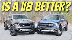 2023 RAM TRX vs Ford Raptor | What Truck Is Better For $85,000?!