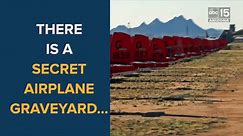 There is a secret airplane graveyard in Arizona