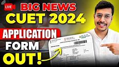 CUET UG 2024 Application Form Released | NTA Latest News | Dr. Anand Mani