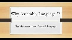 8086 Assembly Language Tutorial For Beginners || Part 02 || Importance Of Assembly Language
