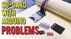 SD-Card with Arduinos - Common Problems and How to Fix 'em