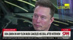 Elon Musk snaps at Don Lemon over hate speech question, says he doesn't have to answer 'questions from reporters'