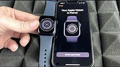 How to Turn On Apple Watch Series 7 for the first time