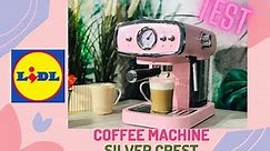 TEST Ekspres ciśnieniowy do kawy Kitchen Tools Silver Crest Sem 1050 LIDL Coffee machine herbata